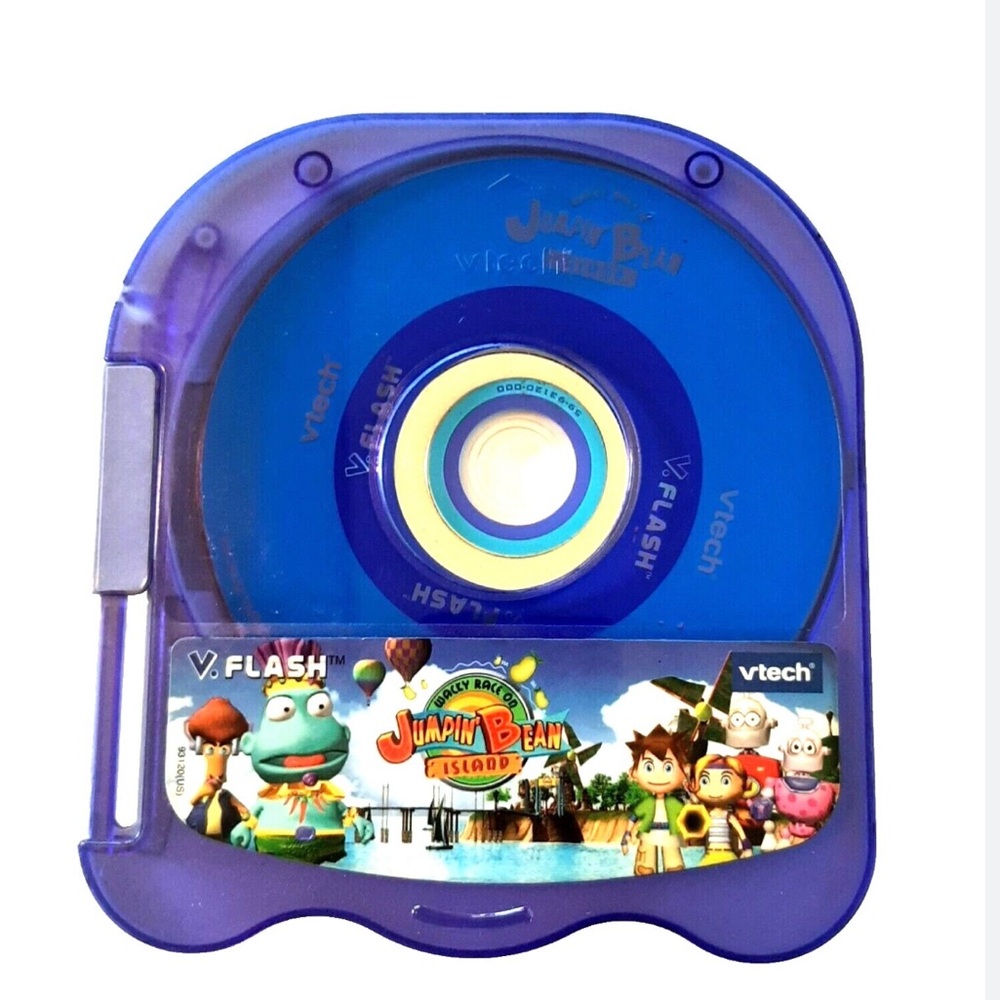 Wacky race on jumping bean island vtech game